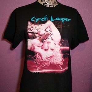 Cyndi Lauper Memphis Blues Tour tee M
